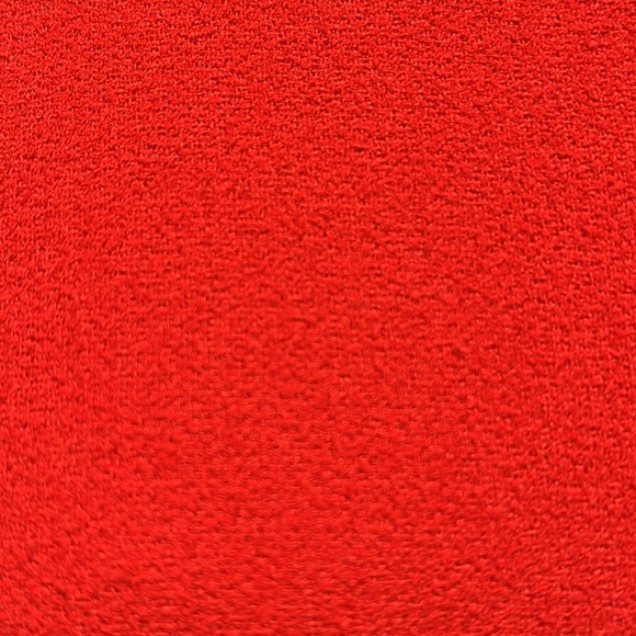 🟠 ASOS Petite Chic Red-Orange Crepe Midi Dress, size 8 - Picture 6 of 11